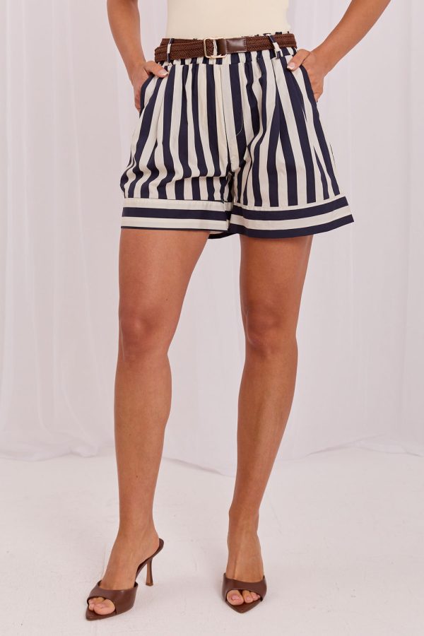 navy blue Shorts model 229666 Italy Moda