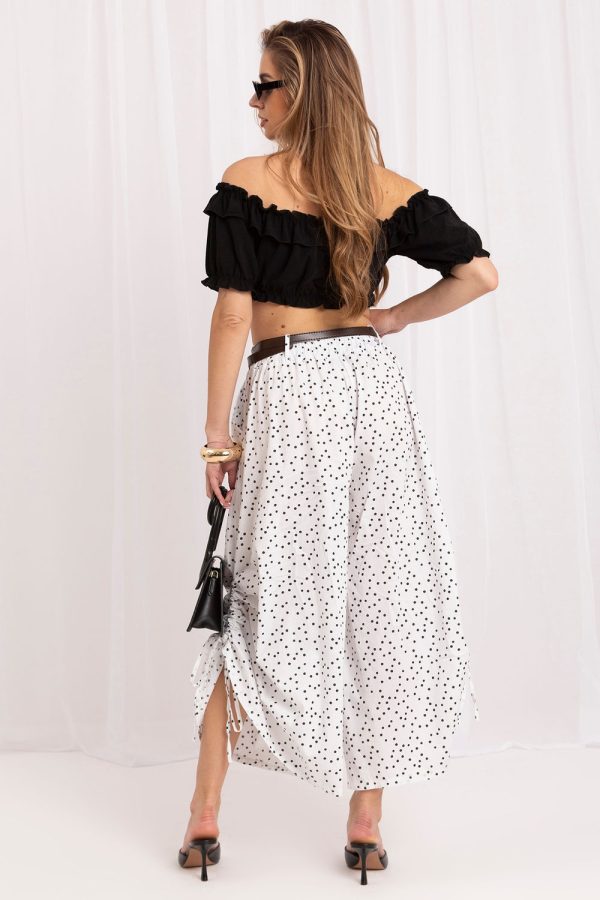 White Women Trousers in Pants, Trousers, Shorts with Cotton