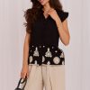 Black Shirt in Shirts For Women with Polyamide and Viscose