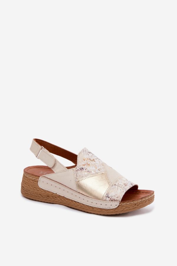 beige Buskin model 229705 Step in style
