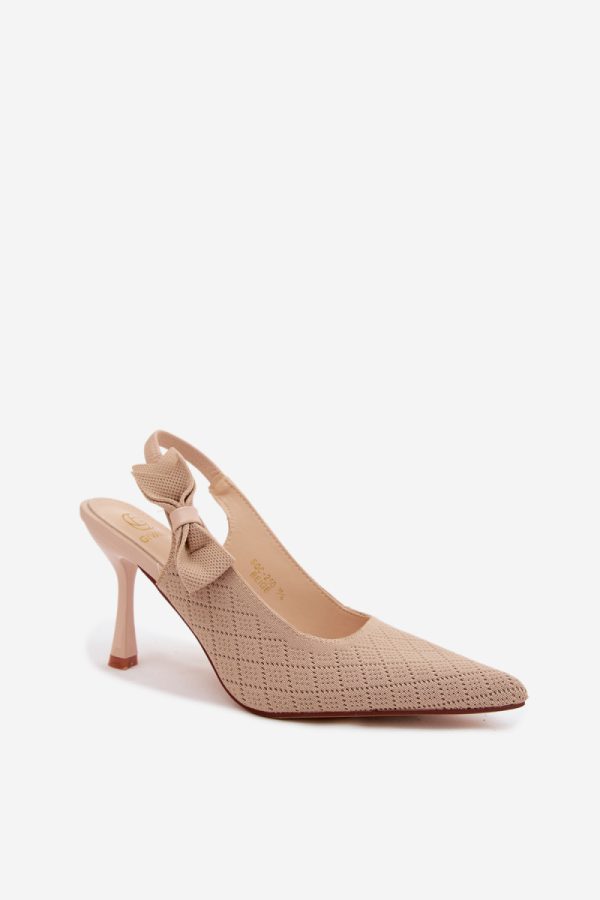 beige Heel sandals model 229706 Step in style