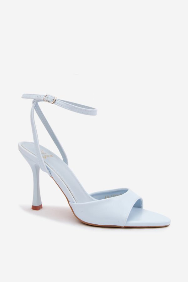 blue Heel sandals model 229711 Step in style