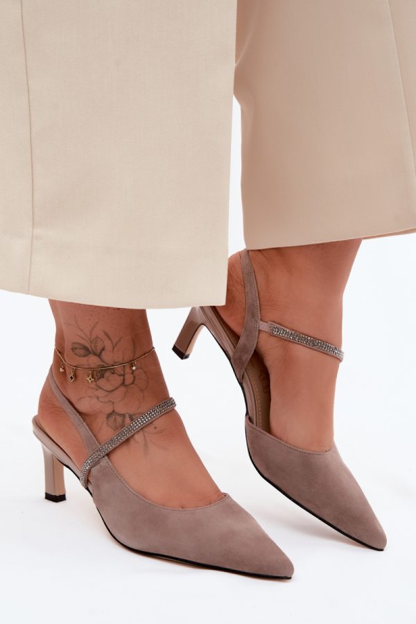 beige Heel sandals model 229715 Step in style