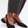 1131090 black Heel sandals model 229716 Step in style