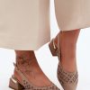 1131093 beige Heel sandals model 229717 Step in style