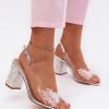 1131099 grey Heel sandals model 229719 Step in style