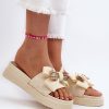 1131114 beige Platform sandals model 229724 Step in style