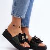 1131117 black Platform sandals model 229725 Step in style