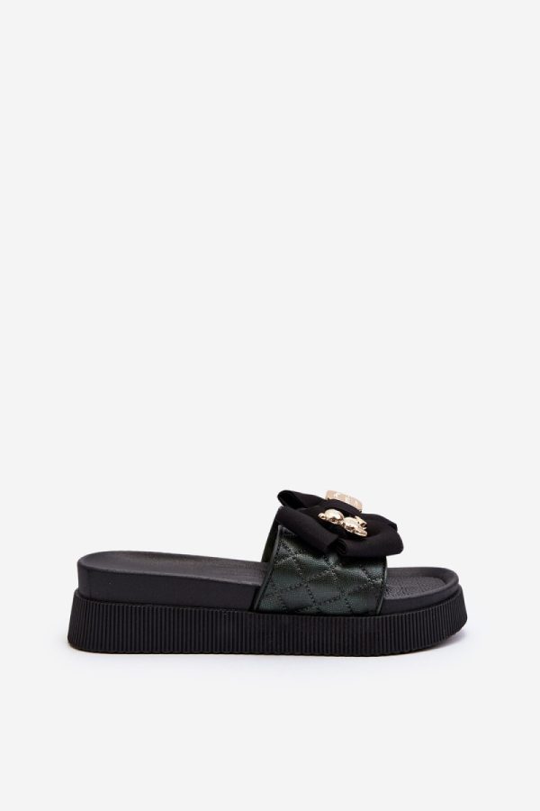 black Platform sandals model 229725 Step in style