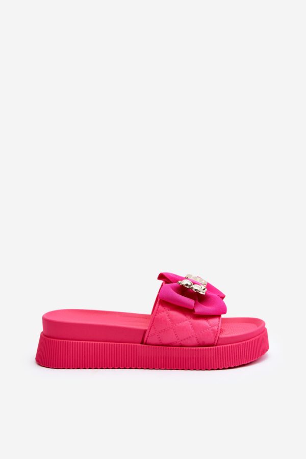pink Platform sandals model 229726 Step in style