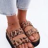 1131129 brown Platform sandals model 229729 Step in style