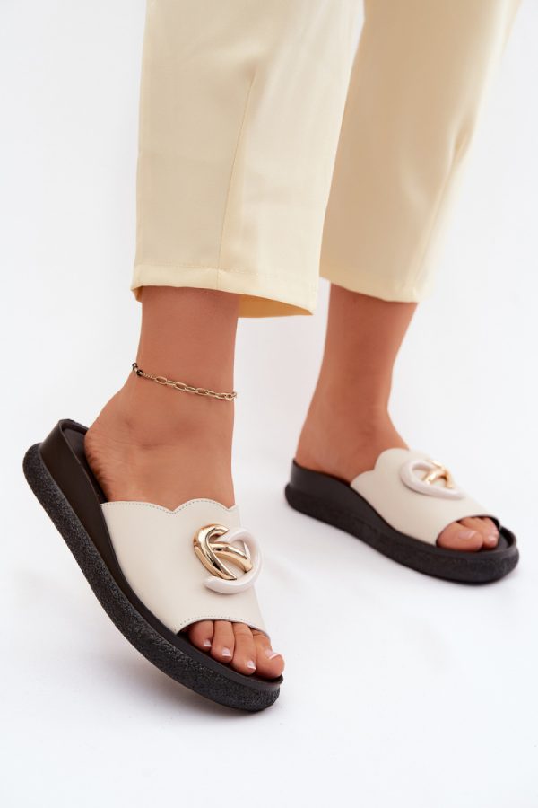 beige Buskin model 229731 Step in style