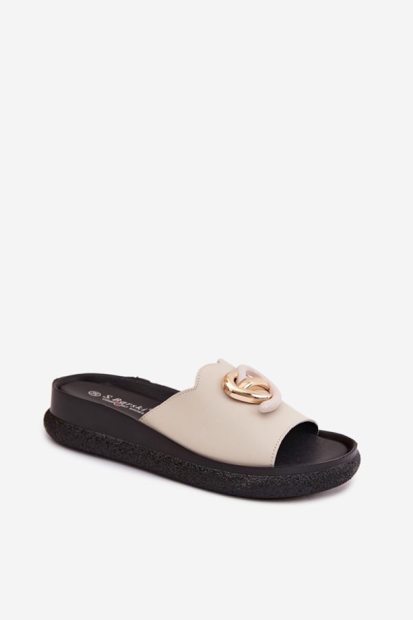 beige Buskin model 229731 Step in style