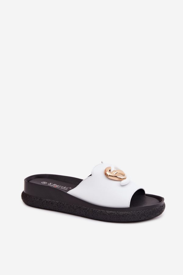 white Buskin model 229732 Step in style