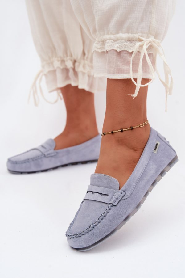 blue Mocassin model 229740 Step in style