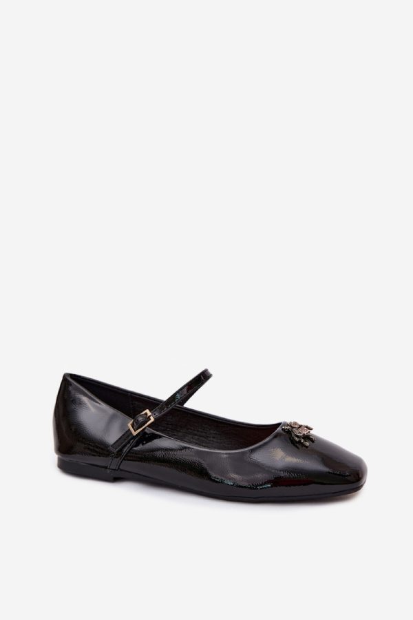 black Ballet flats model 229742 Step in style
