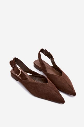 brown Ballet flats model 229743 Step in style