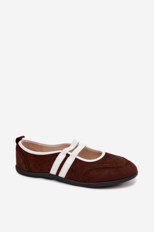 brown Ballet flats model 229744 Step in style
