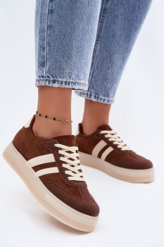 brown Sport Shoes model 229748 Step in style