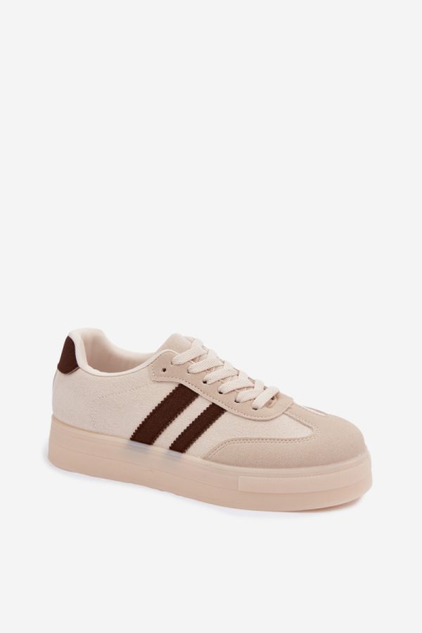 beige Sport Shoes model 229749 Step in style