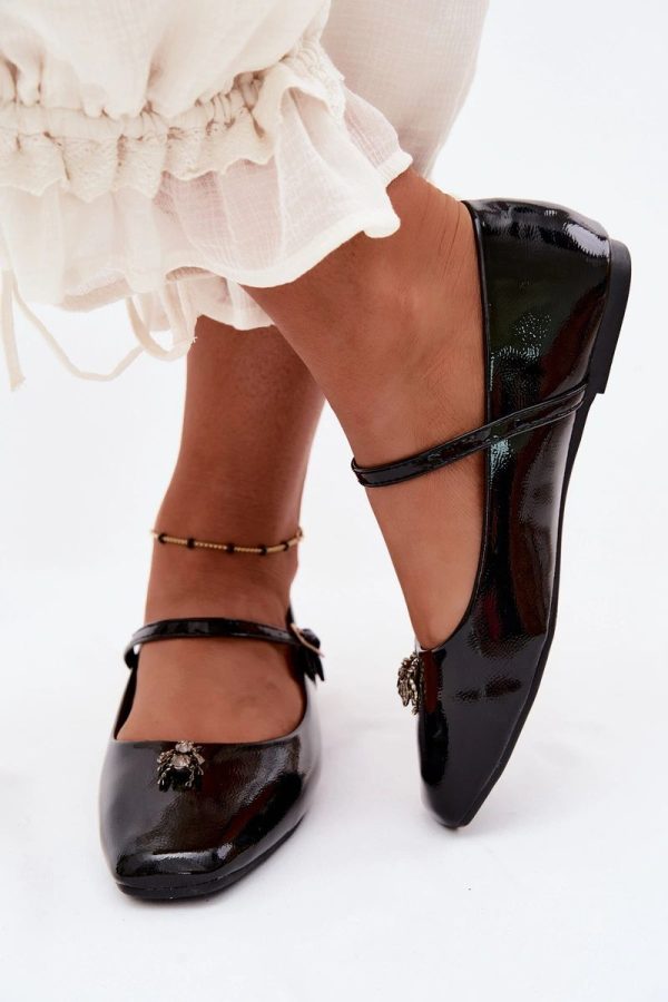 black Ballet flats model 229742 Step in style