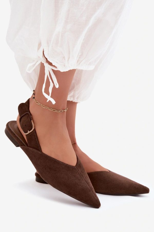brown Ballet flats model 229743 Step in style