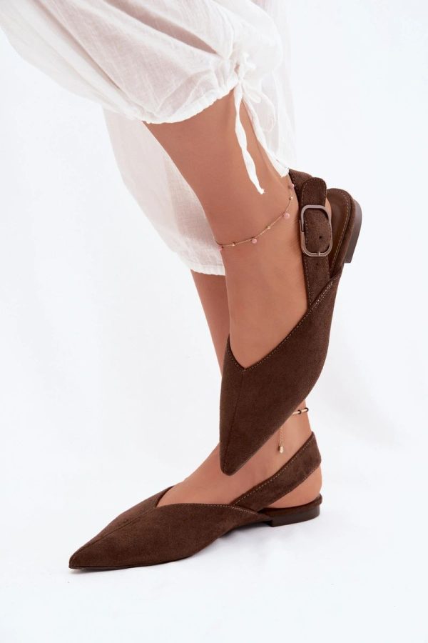 brown Ballet flats model 229743 Step in style