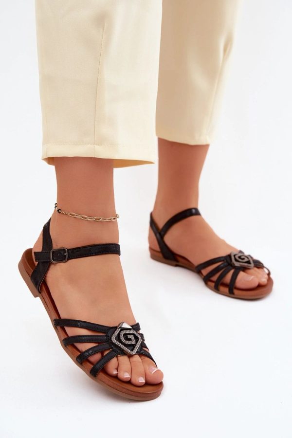 black Sandals model 229722 Step in style