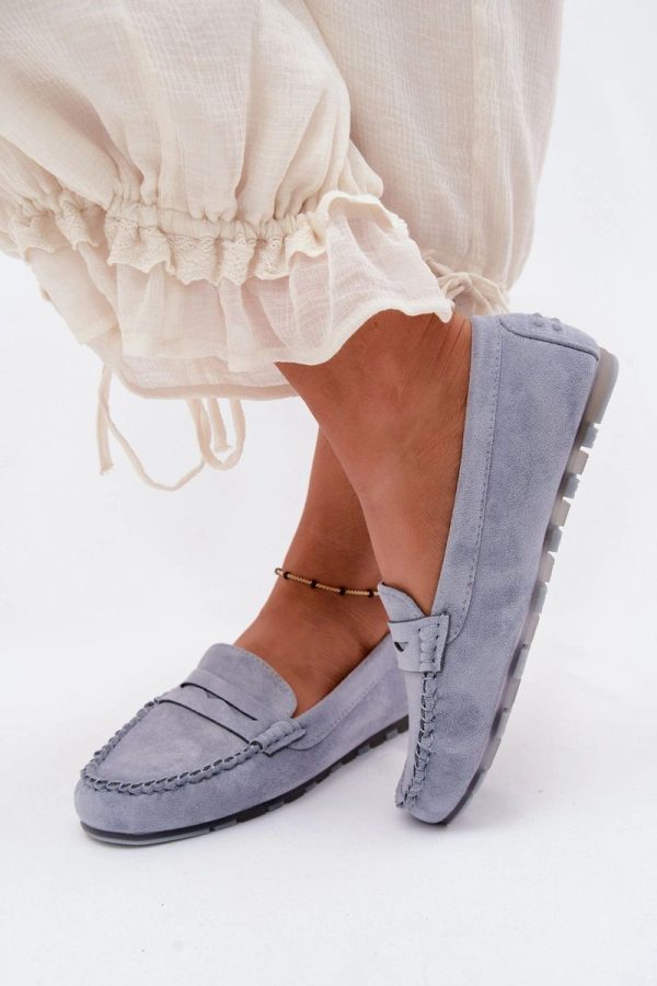 blue Mocassin model 229740 Step in style