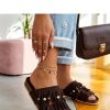 brown Platform sandals model 229765 Solea