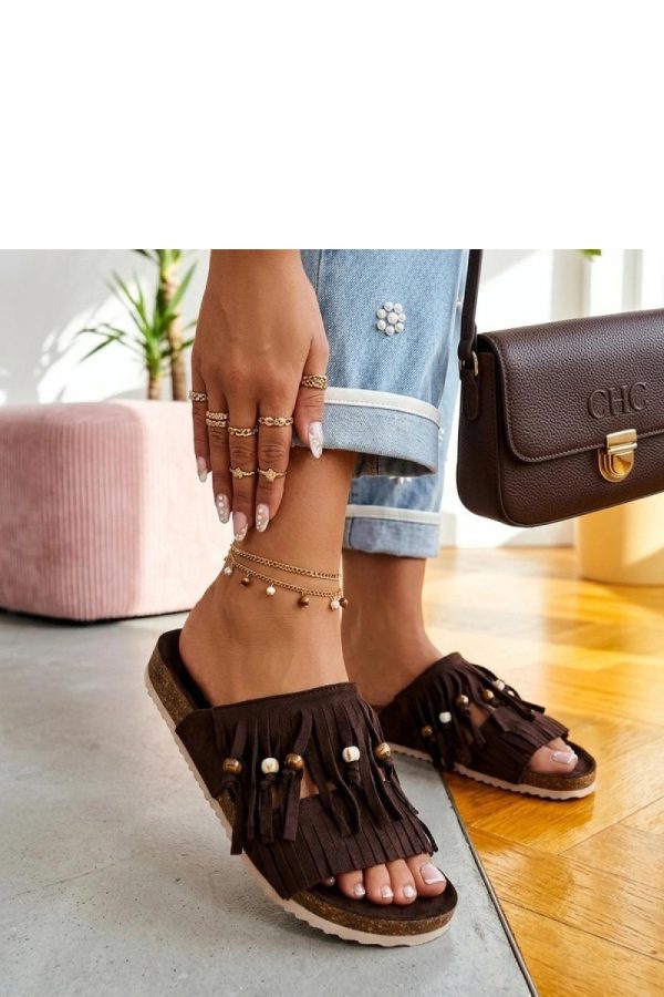 brown Platform sandals model 229765 Solea