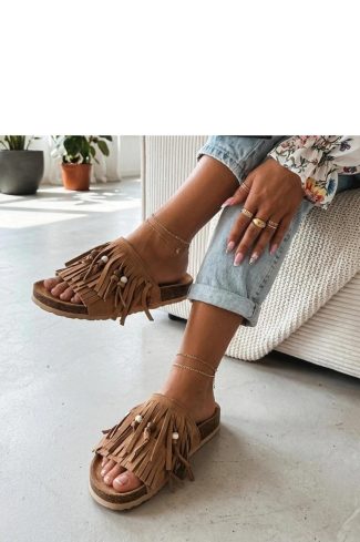 beige Platform sandals model 229767 Solea