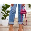 1131285 Brown Heeled Sandals.Fabric, Footbed and Heel Height
