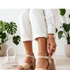 beige Heel sandals model 229780 Solea