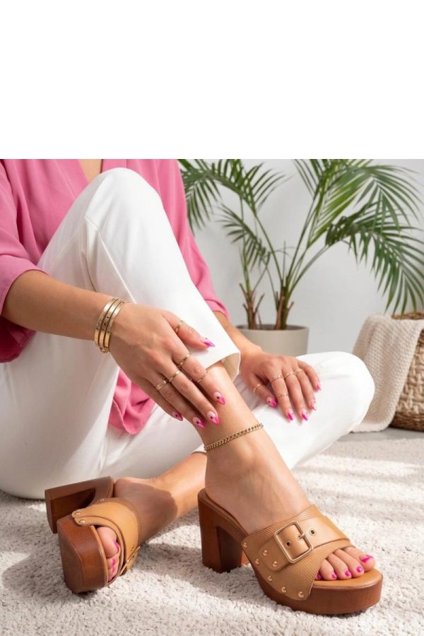 brown Heeled sandals model 229787 Solea