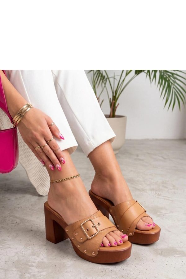 brown Heeled sandals model 229787 Solea
