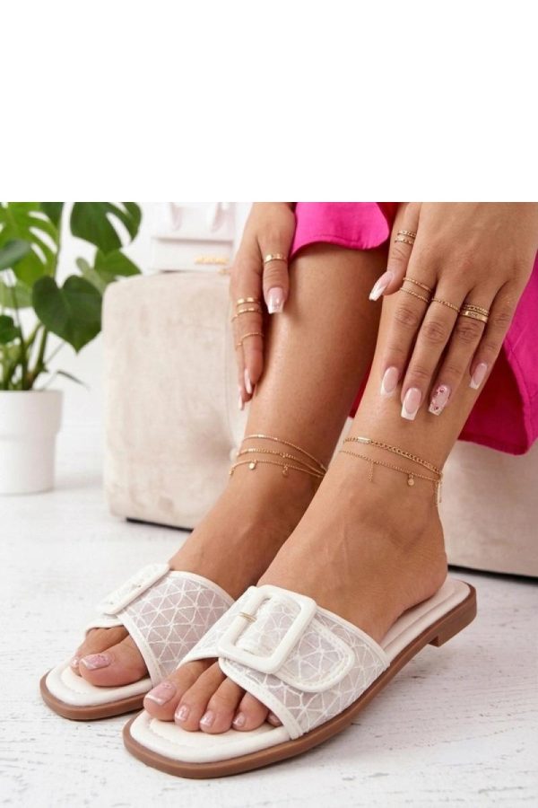 White Flip-flops in Sandals & Flip-Flops For Women with Fabric, Footbed and Heel Height