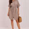 beige Daydress model 229806 Italy Moda