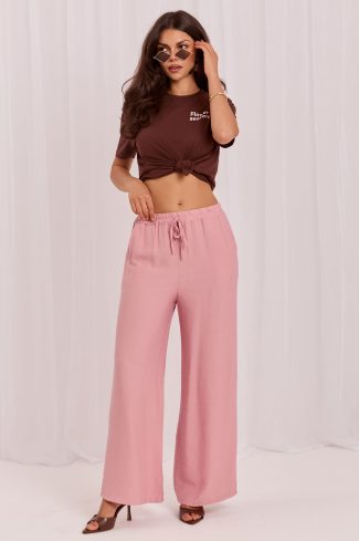 pink Women trousers model 229809 Italy Moda