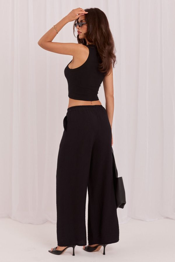 black Women trousers model 229810 Italy Moda