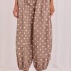 1131387 Beige Women Trousers in Pants, Trousers, Shorts with Cotton