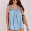 1131404 blue Top model 229823 Italy Moda