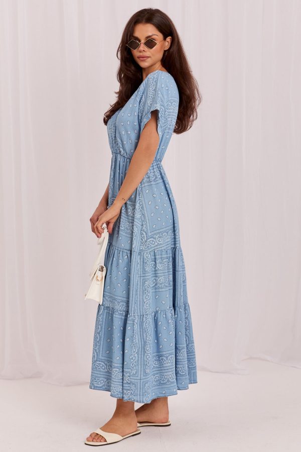 Blue Daydress in Day Dresses with Lyocel