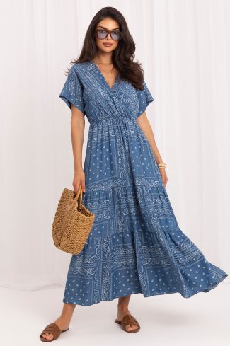 Blue Daydress in Day Dresses with Lyocel