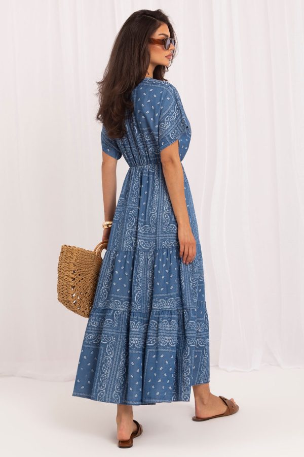 Blue Daydress in Day Dresses with Lyocel