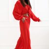1132076.jpg Red Set in Pants, Trousers, Shorts with Polyester