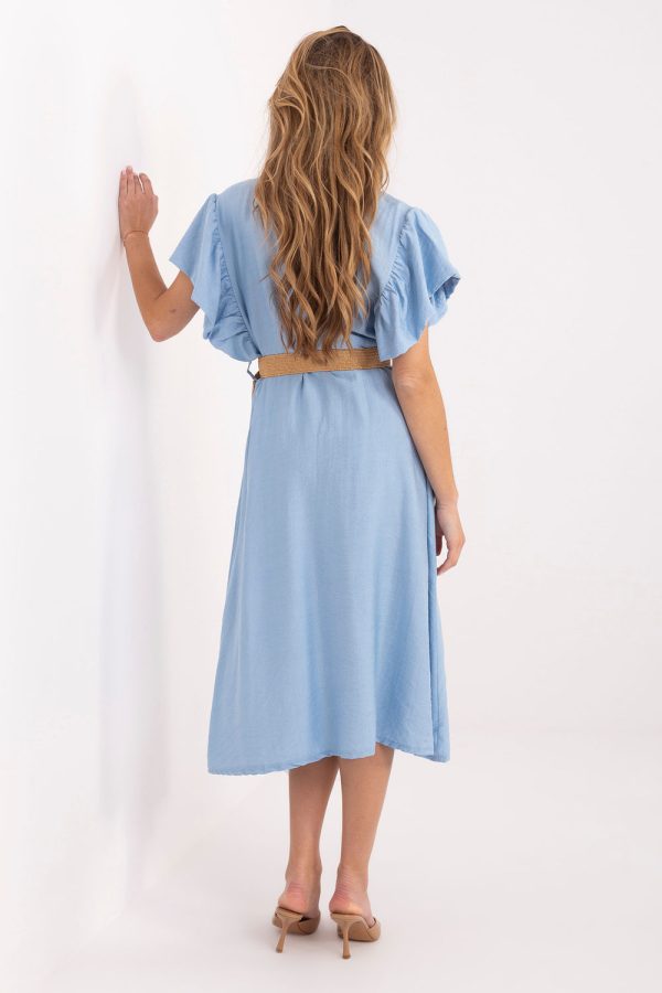 Blue Daydress in Day Dresses with Viscose