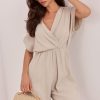 1132572.jpg Beige Suit in Playsuits For Women with Cotton