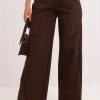 Brown Jeans in Pants, Trousers, Shorts with Cotton and Spandex