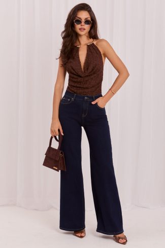 1132613.jpg Navy Blue Jeans in Pants, Trousers, Shorts with Cotton and Spandex